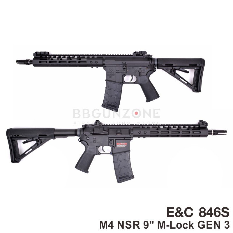 E&C 846S M4 NSR 9" M-LOK Gen3