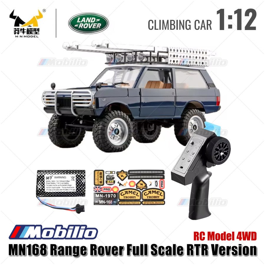 MN168 Range Rover Full Scale RTR RC Crawler Adventure