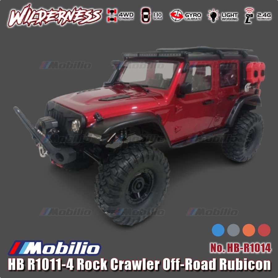 Wilderness HB R1011 /12/13/14 Rock Crawler Off-Road Rubicon RC 1/10 ...