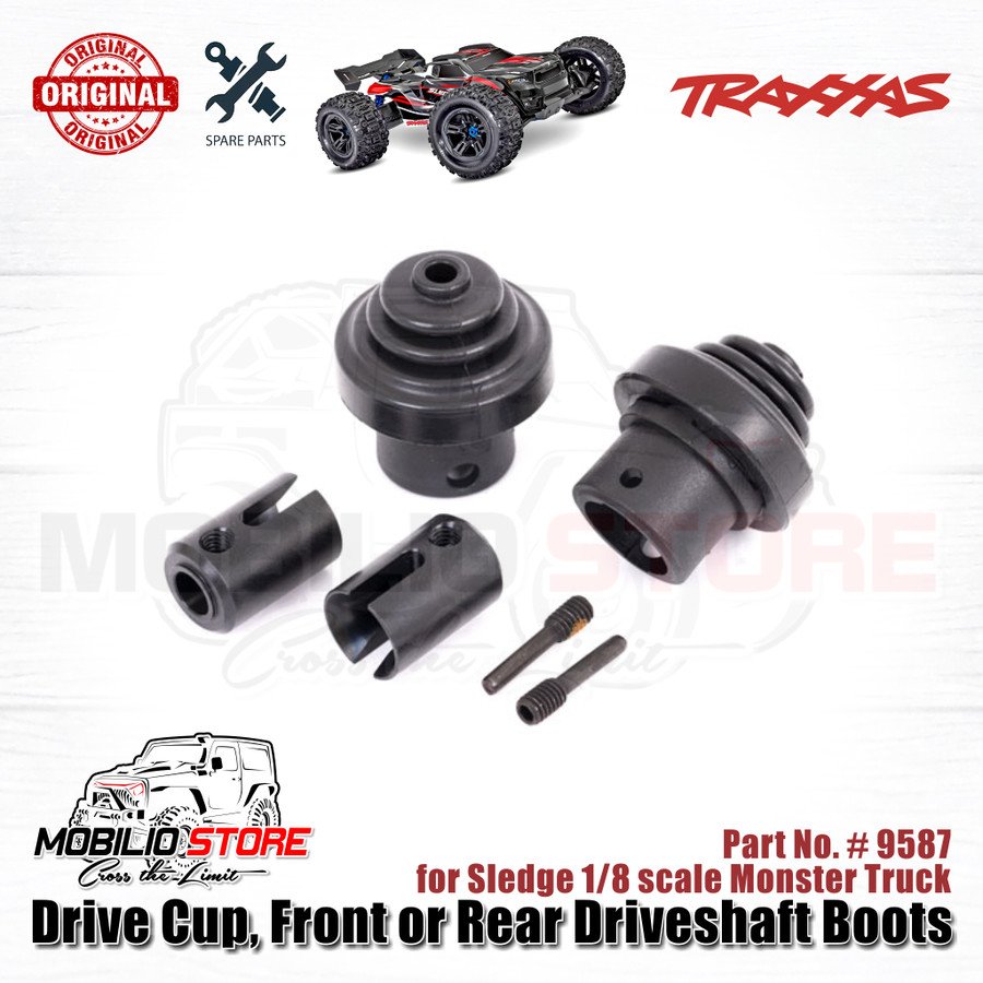 Traxxas Part #9587 Drive Cup Front or Rear Driveshaft Boots for Sledge