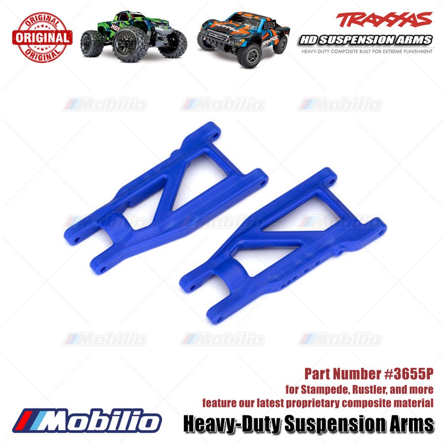 Traxxas Part #3655P Heavy-Duty Suspension Arms Composite for Stampede Rustler and More