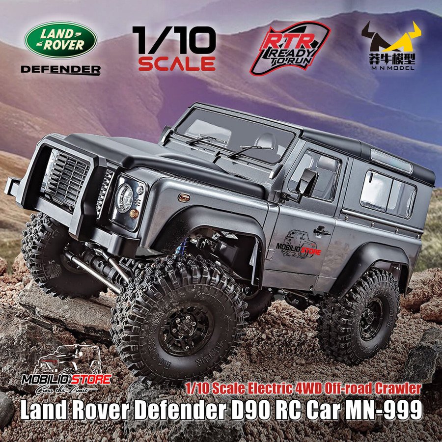 MN 999 Land Rover Defender RC 1/10 Scale Rock Crawler RTR