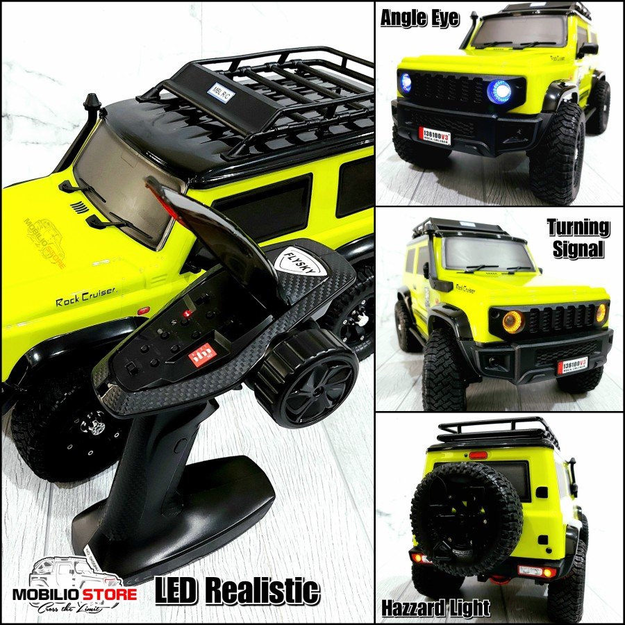 RGT 136100V3 ROCK CRUISER ジムニー?RTR 限定価格 RGT 136100V3 Rock Cruiser 1/10 4WD RC Off-Road Crawler| FuryRC