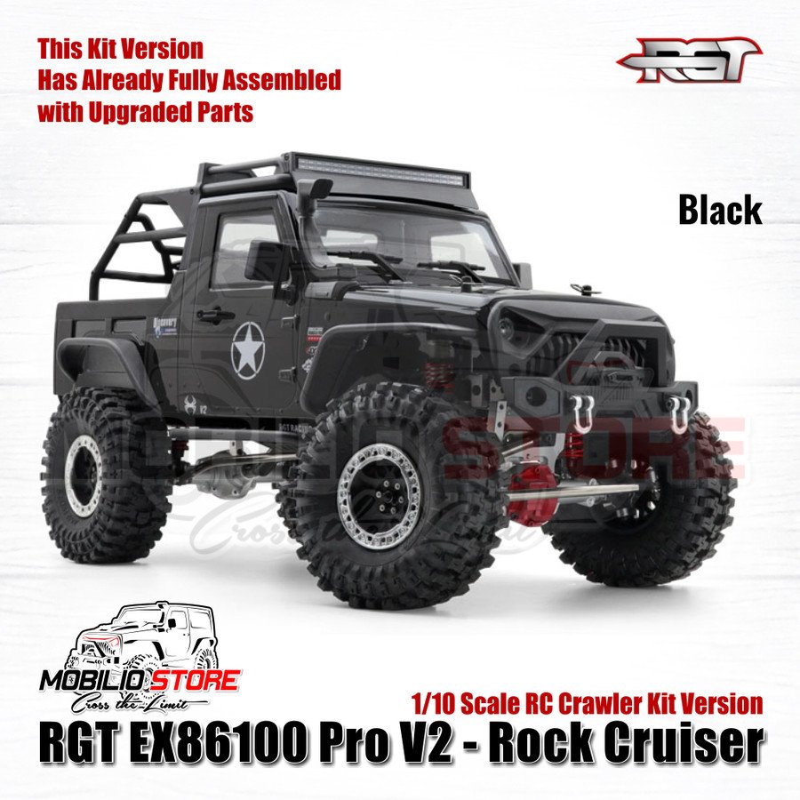 RGT EX86100 Pro V2 - Rock Cruiser 1/10 Scale RC Crawler Kit