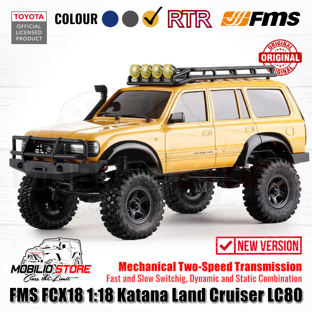 FMS 1:18 FCX18 LC80 Toyota Land Cruiser 80 RTR