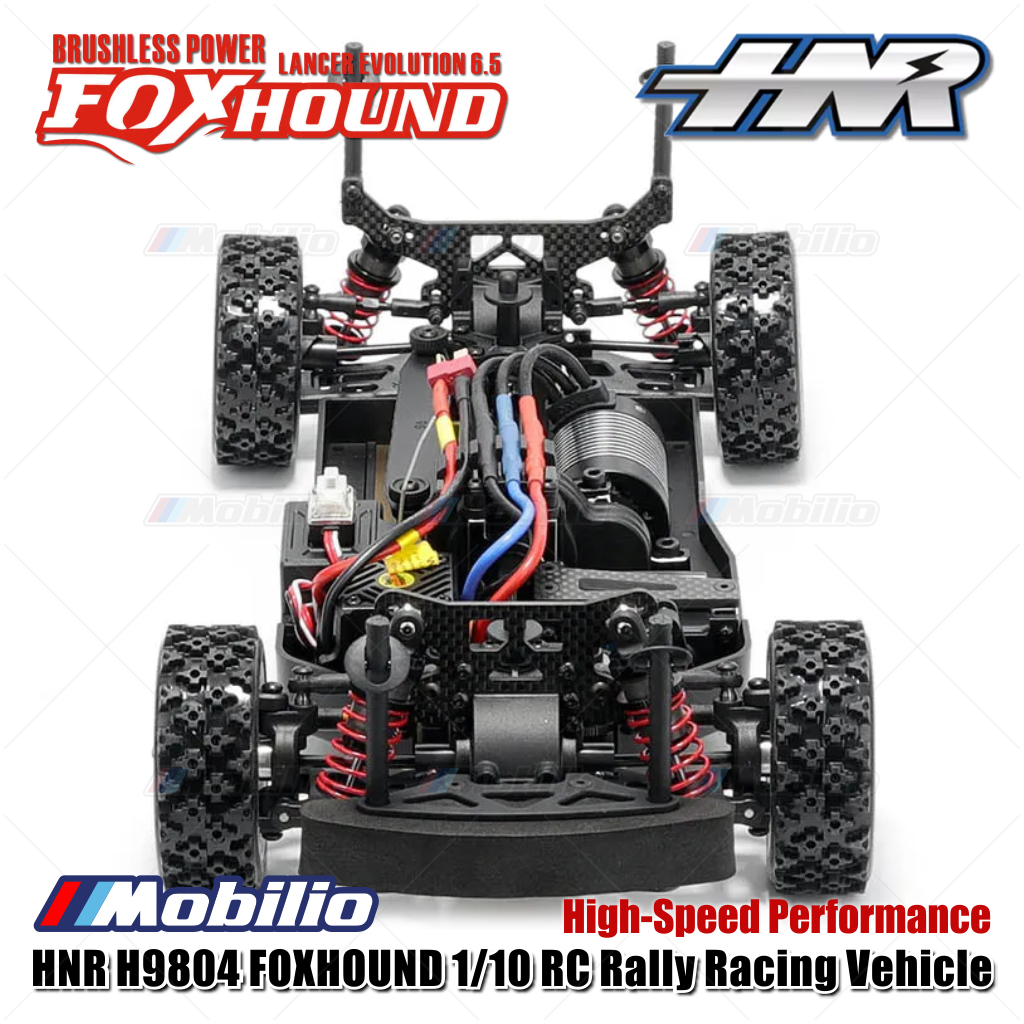 HNR H9804 FOXHOUND Lancer 1/10 RC Rally Racing Vehicle Brushless