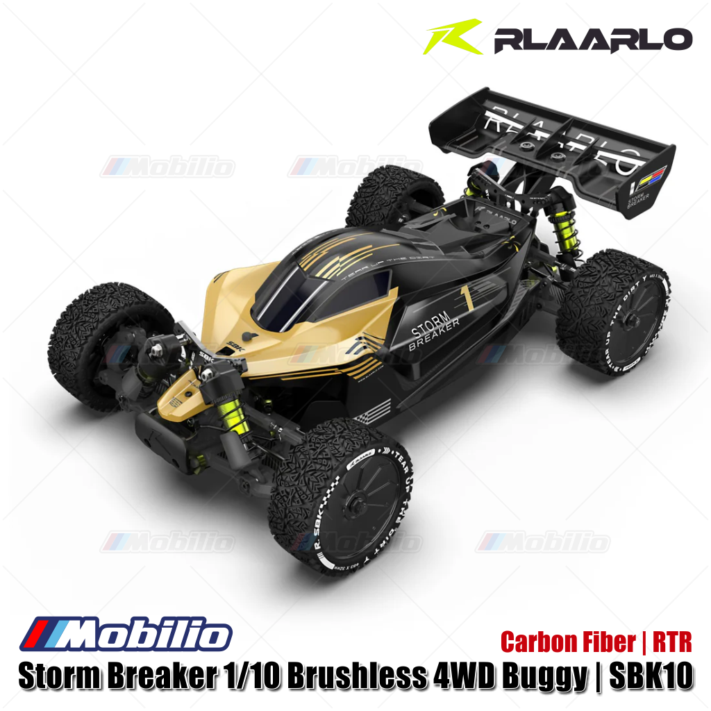 Rlaarlo SBK10 Storm Breaker 1/10 Carbon Fiber / Metal Brushless RTR 4WD ...