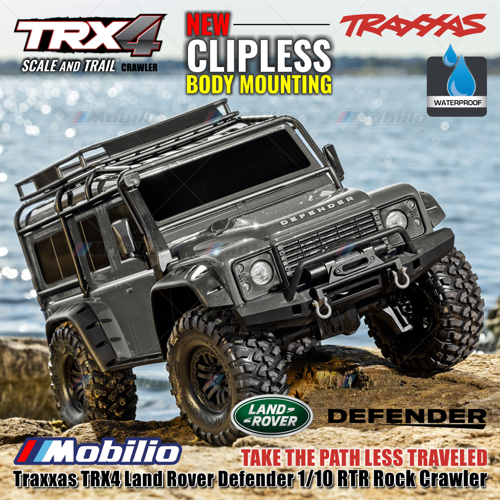 ホビーラジコン Traxxas TRX-4 Land Rover Defender 1/10 Traxxas TRX-4 Land Rover Defender 1/10 Scale And Trail