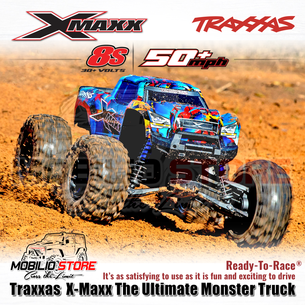 Traxxas X-Maxx 1/6 Monster Truck 8s Brushless 2.4GHz RTR 4WD TQI