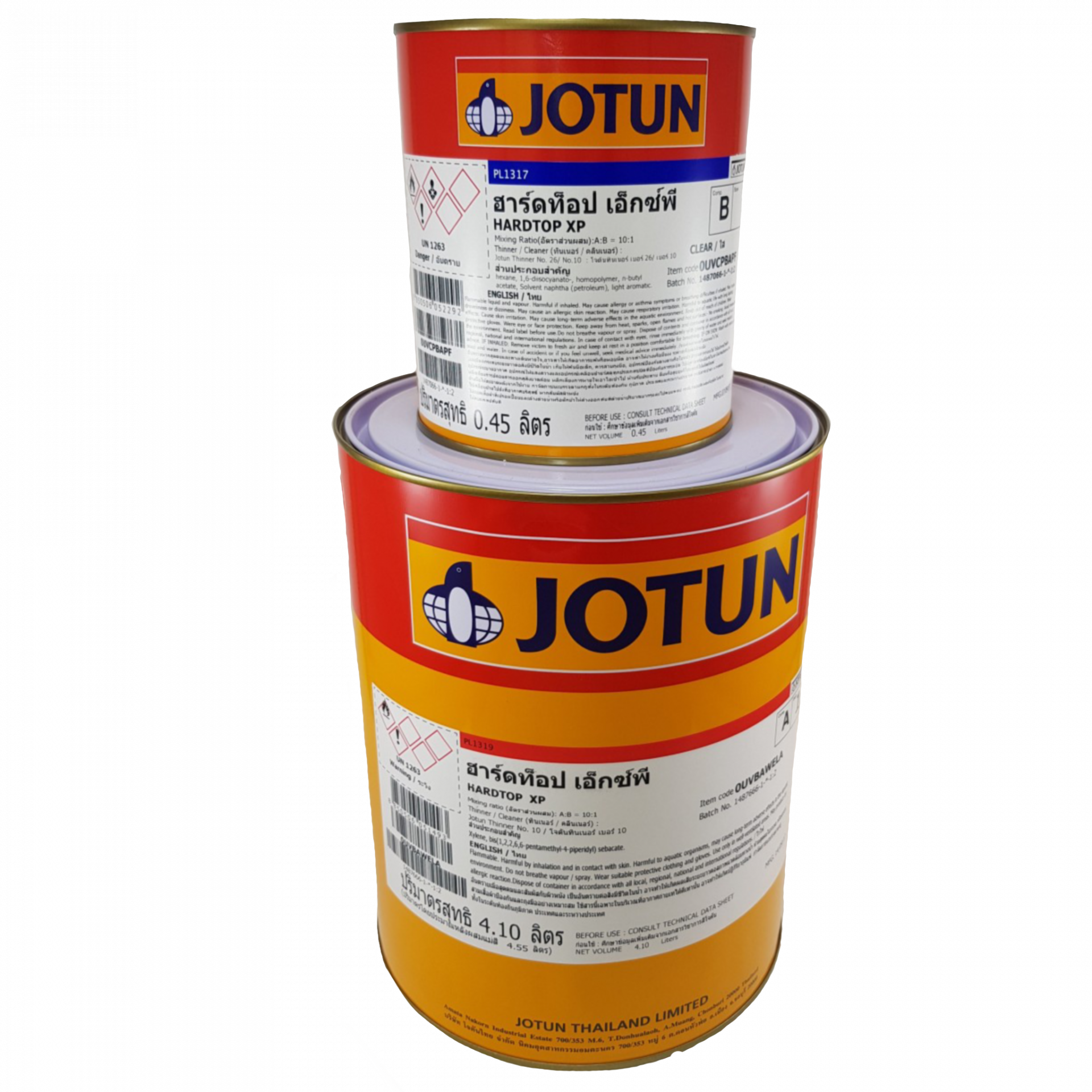Jotun Hardtop XP  is a two-component, high solids