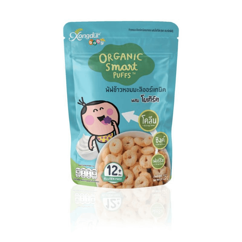 Xongdur Baby Xongdur Baby Organic Jasmine Rice Puffs For children 12 months and up