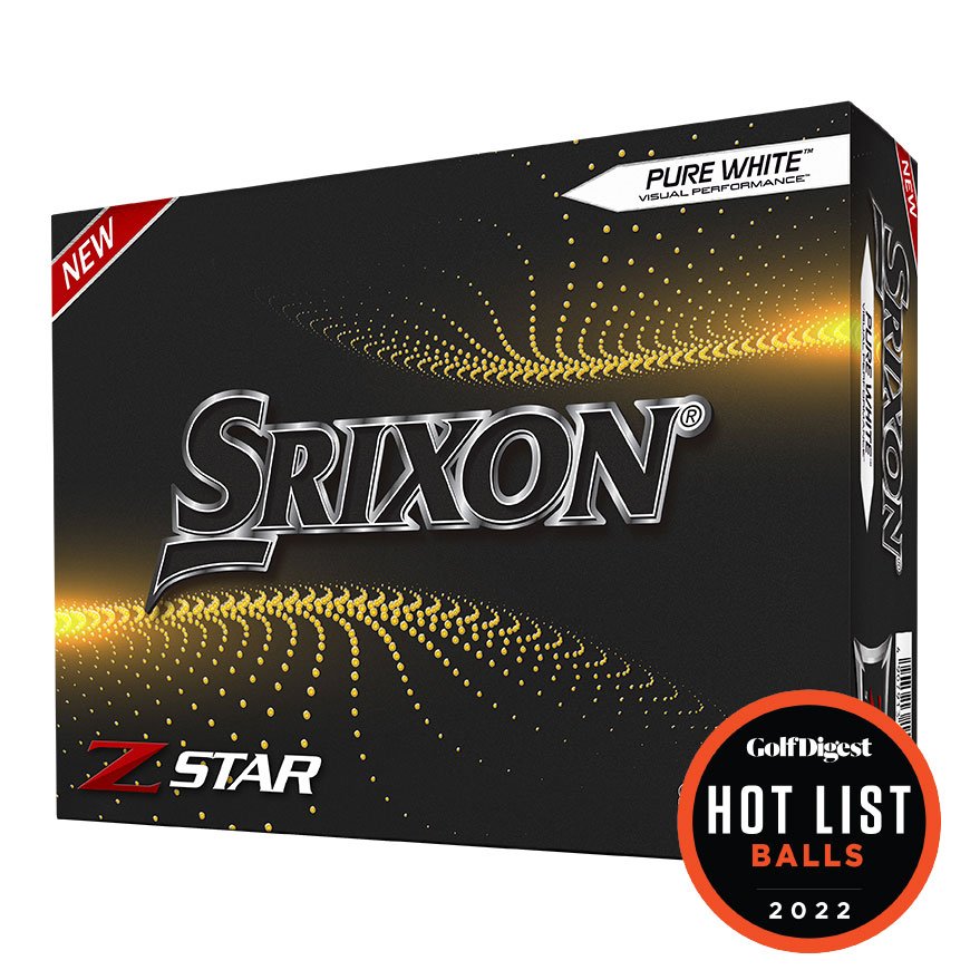 Srixon Z-Star 7 Golf Balls (12 Balls) WHITE