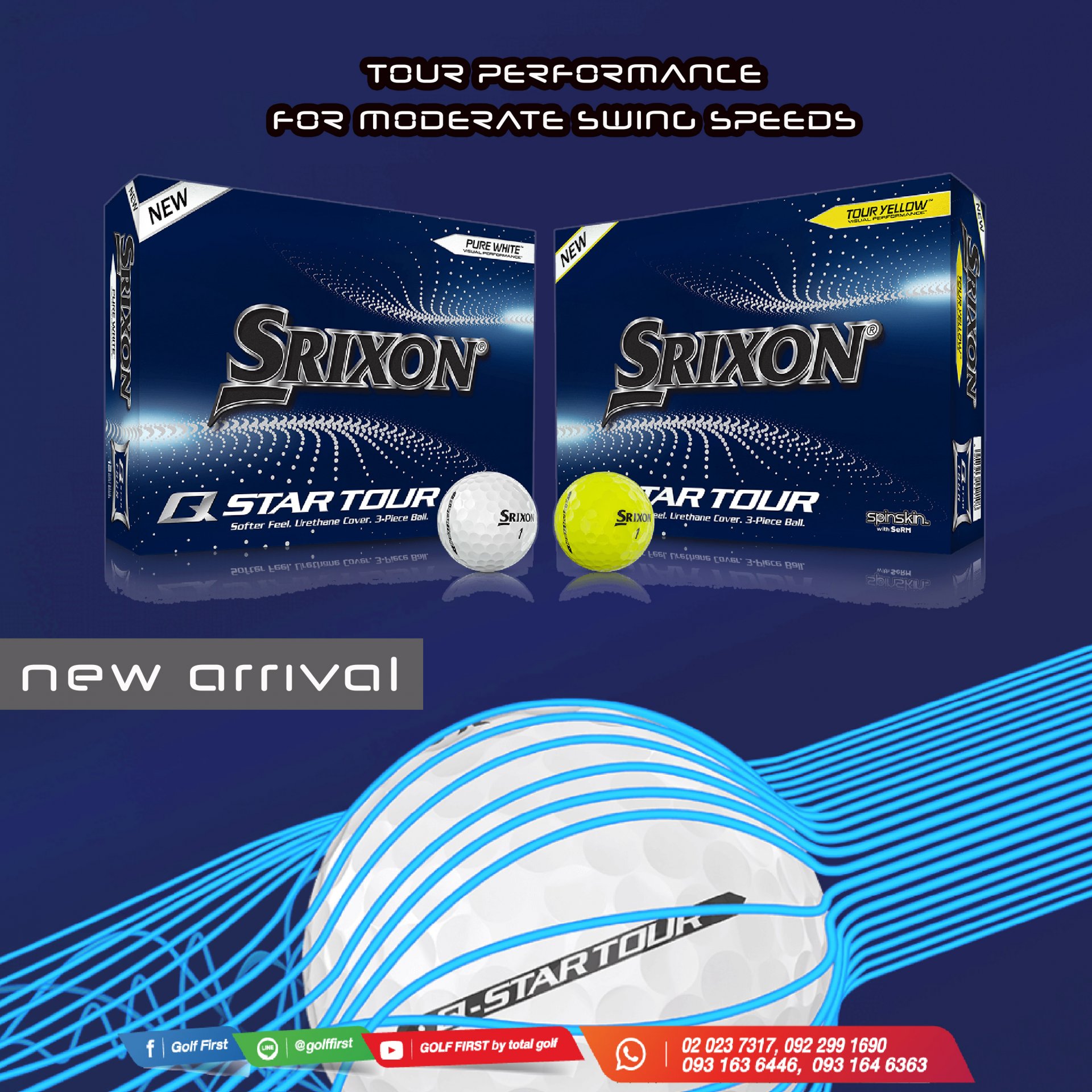 Srixon Q-Star Tour golf balls (2022)
