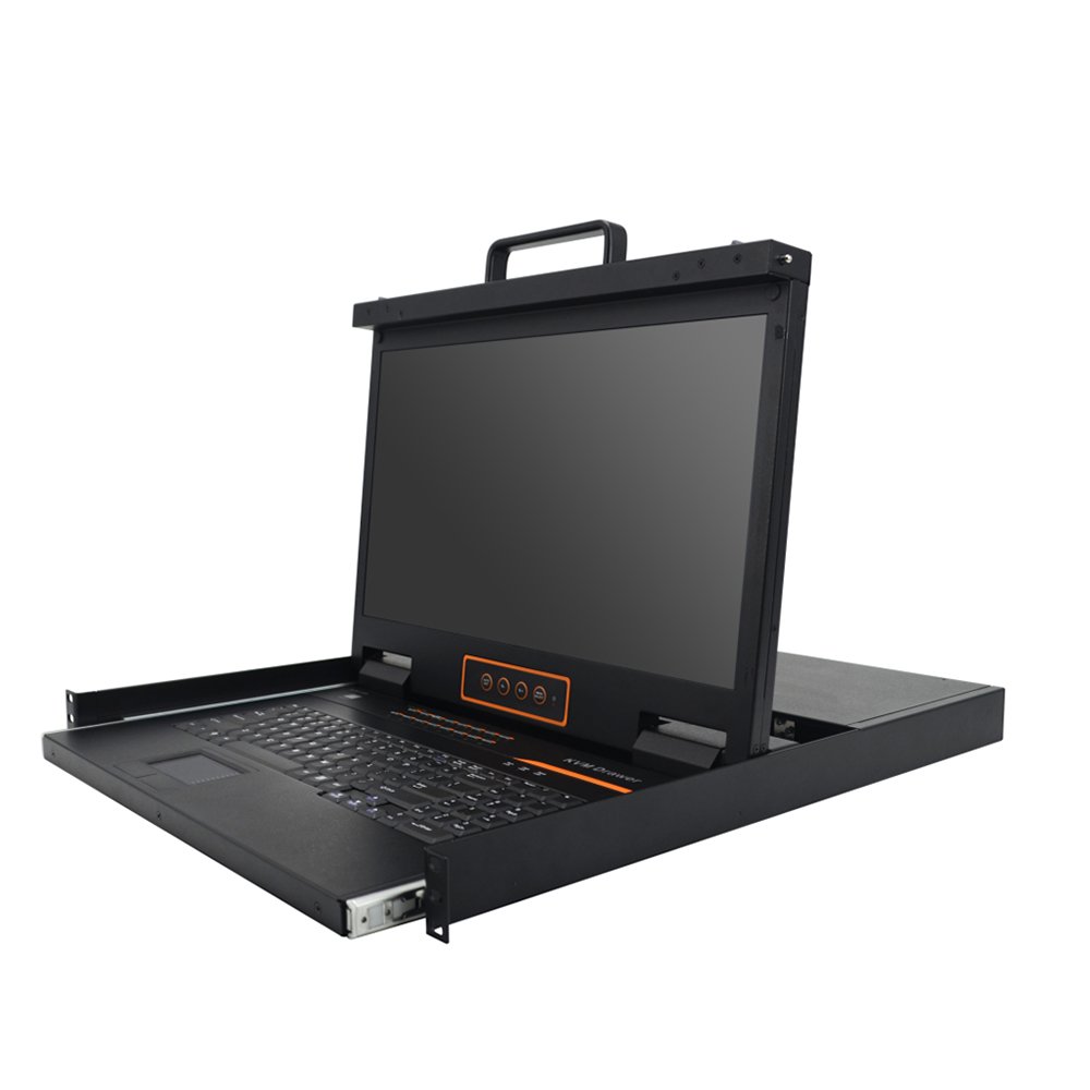 LC2824 | 24-Port CAT5 LCD KVM Console จอ 18.5 นิ้ว FHD
