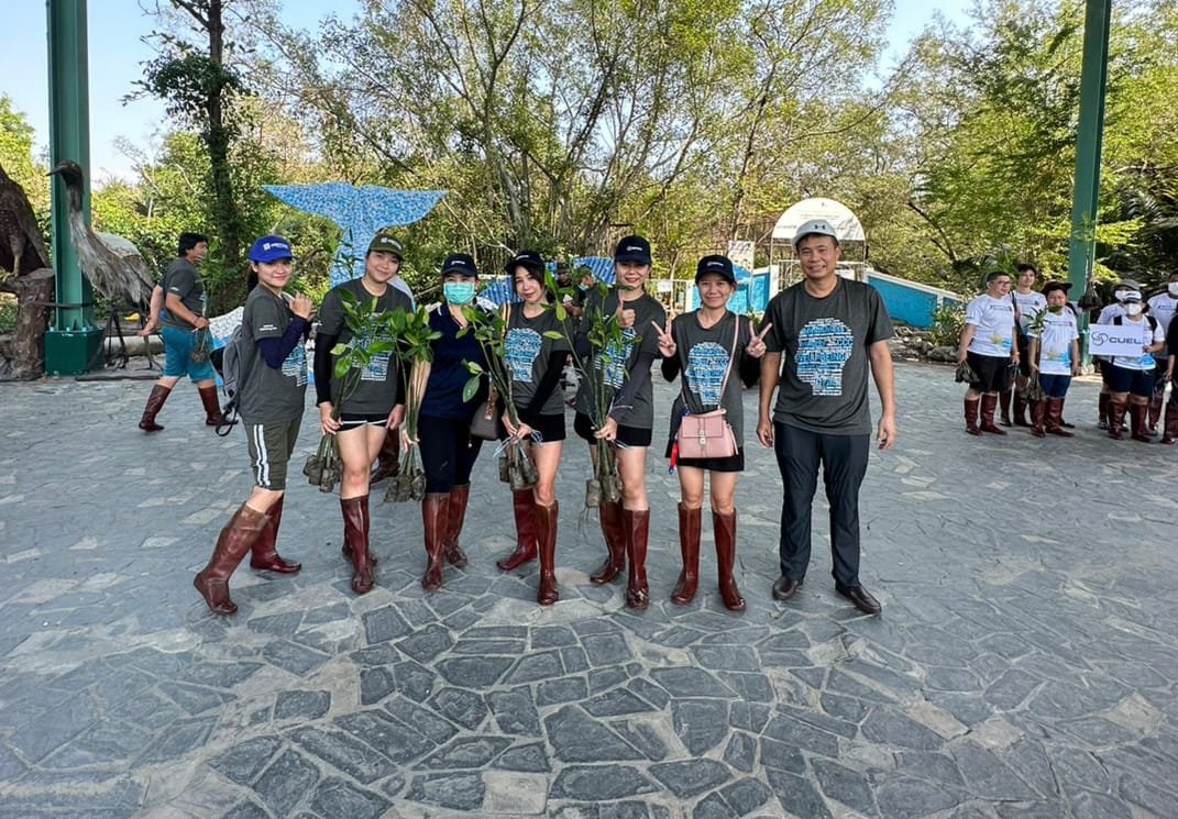 "กลุ่มบริษัทยูนิไทย" ผนึกกำลัง "ซียูอีแอล" ปลูกป่าชายเลน ณ ศูนย์ศึกษาธรรมชาติบางปู