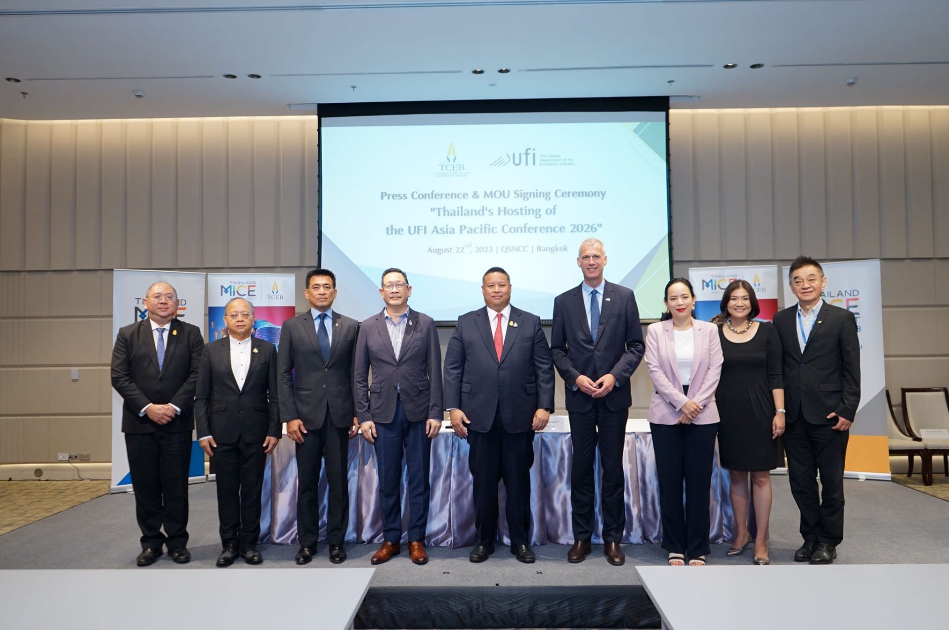 สมาคมการแสดงสินค้าโลกเลือก "ประเทศไทย" เป็นเจ้าภาพจัดงาน "UFI Asia Pacific Conference 2026"