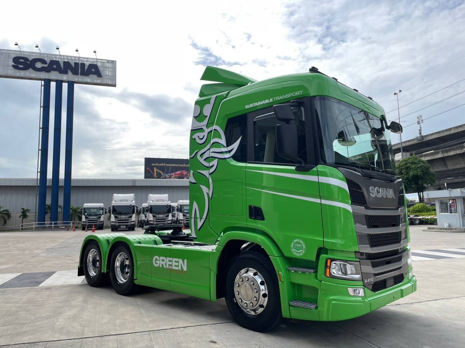 "สแกนเนีย" เปิดตัวรถบรรทุกรุ่นพิเศษ  Green Champion ตอกย้ำความเป็นผู้นำด้านการขนส่งที่ยั่งยืน