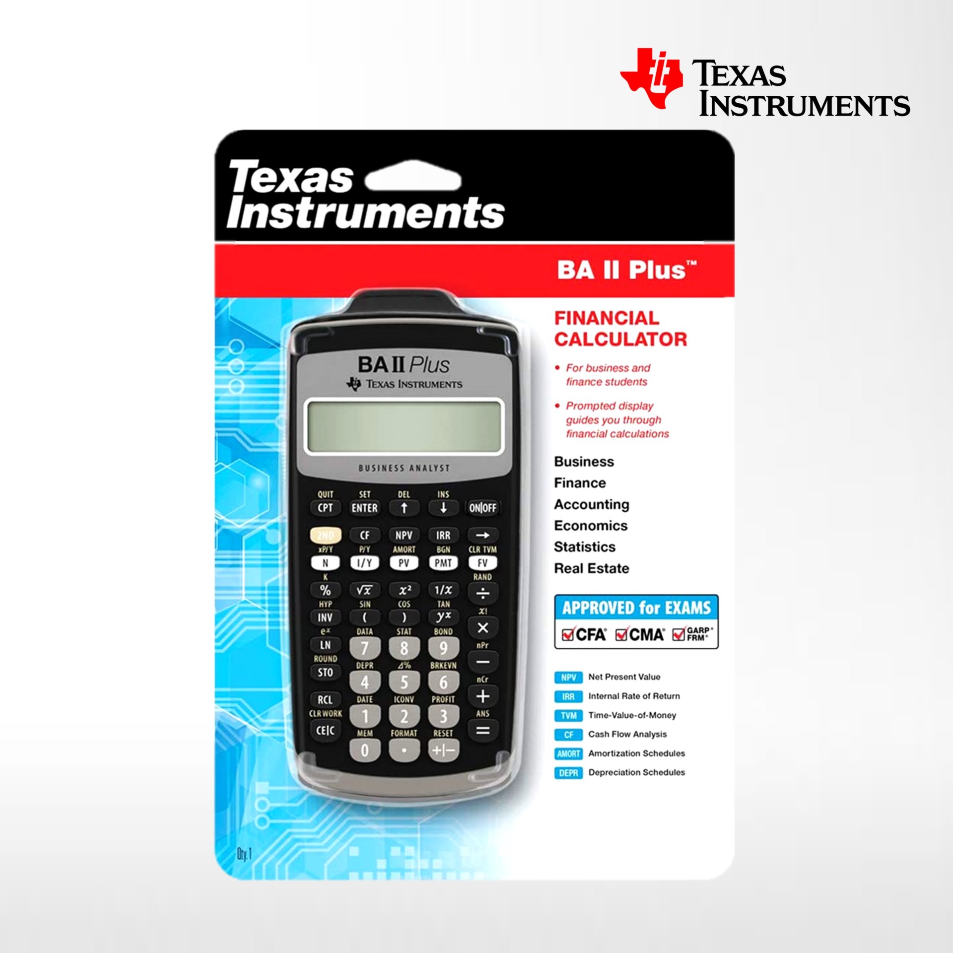 BA II Plus | Financial Calculators | Texas Instruments - opentech