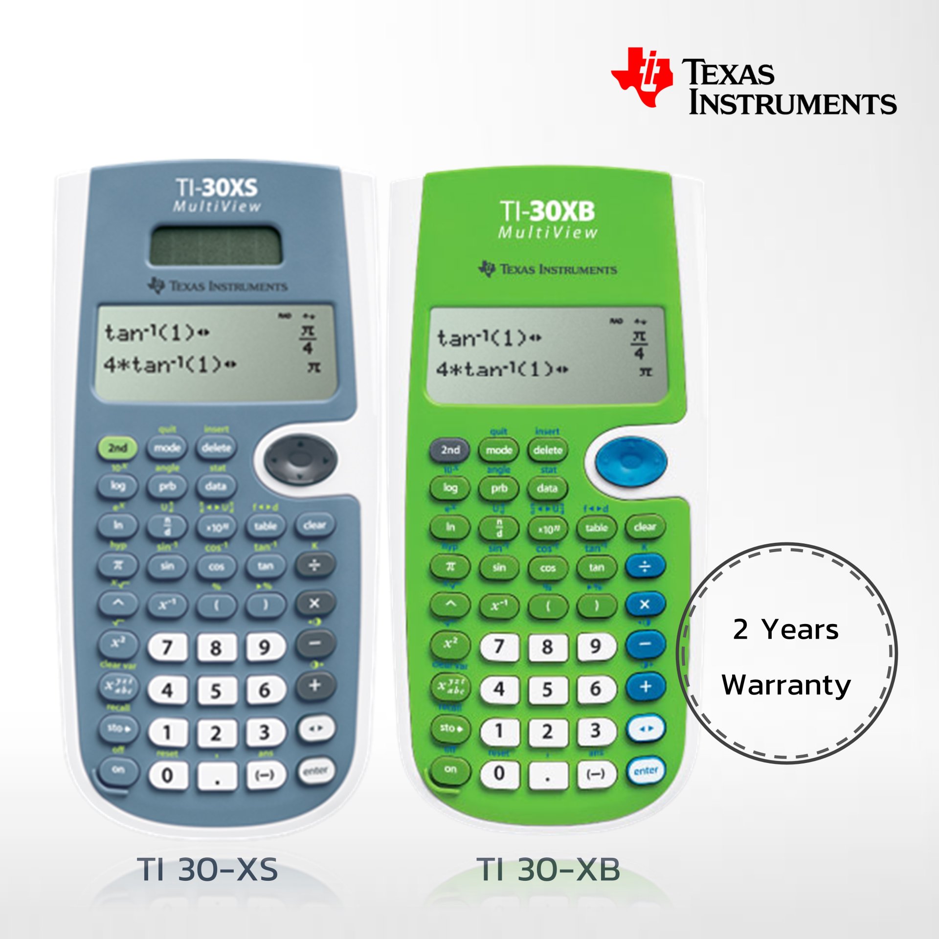 TI-30XB / 30XS | Scientific Calculators | Texas Instruments - Opentech