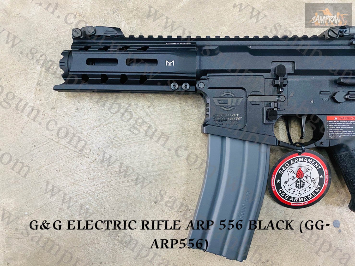G&G ELECTRIC RIFLE ARP 556 BLACK (GG-ARP556) - sampranbbgun