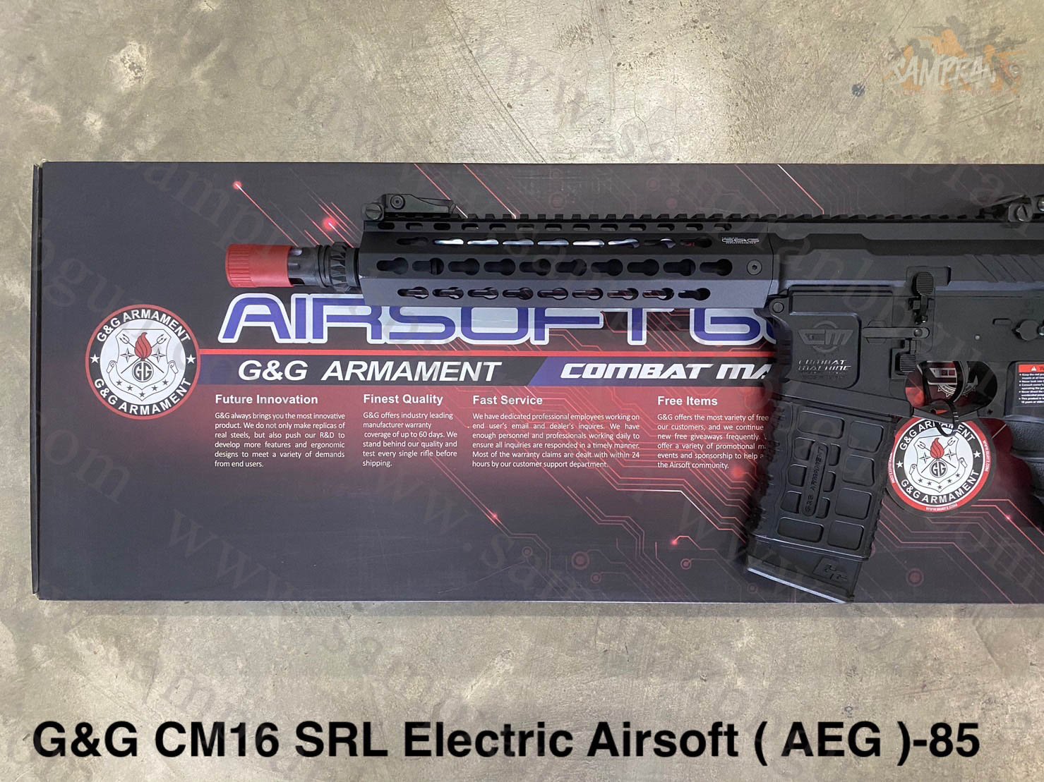G&G CM16 SRL Electric Airsoft ( AEG ) - sampranbbgun