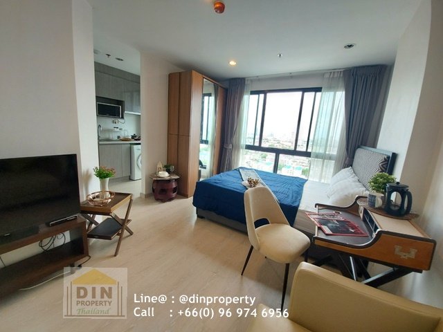 SELL_Ideo Sathorn Thapra, Studio,1 bath, 21 sq.m., BTS Photi Nimit_High floor, Fully furnished  SELL_Ideo Sathorn Thapra, Studio,1 bath, 21 sq.m., BTS Photi Nimit_High floor, Fully furnished