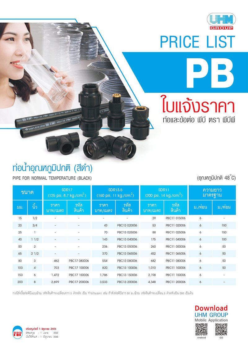 ราคาท่อ_PB_ปี65_page_01 ราคาท่อ_PB_ปี65_page_01