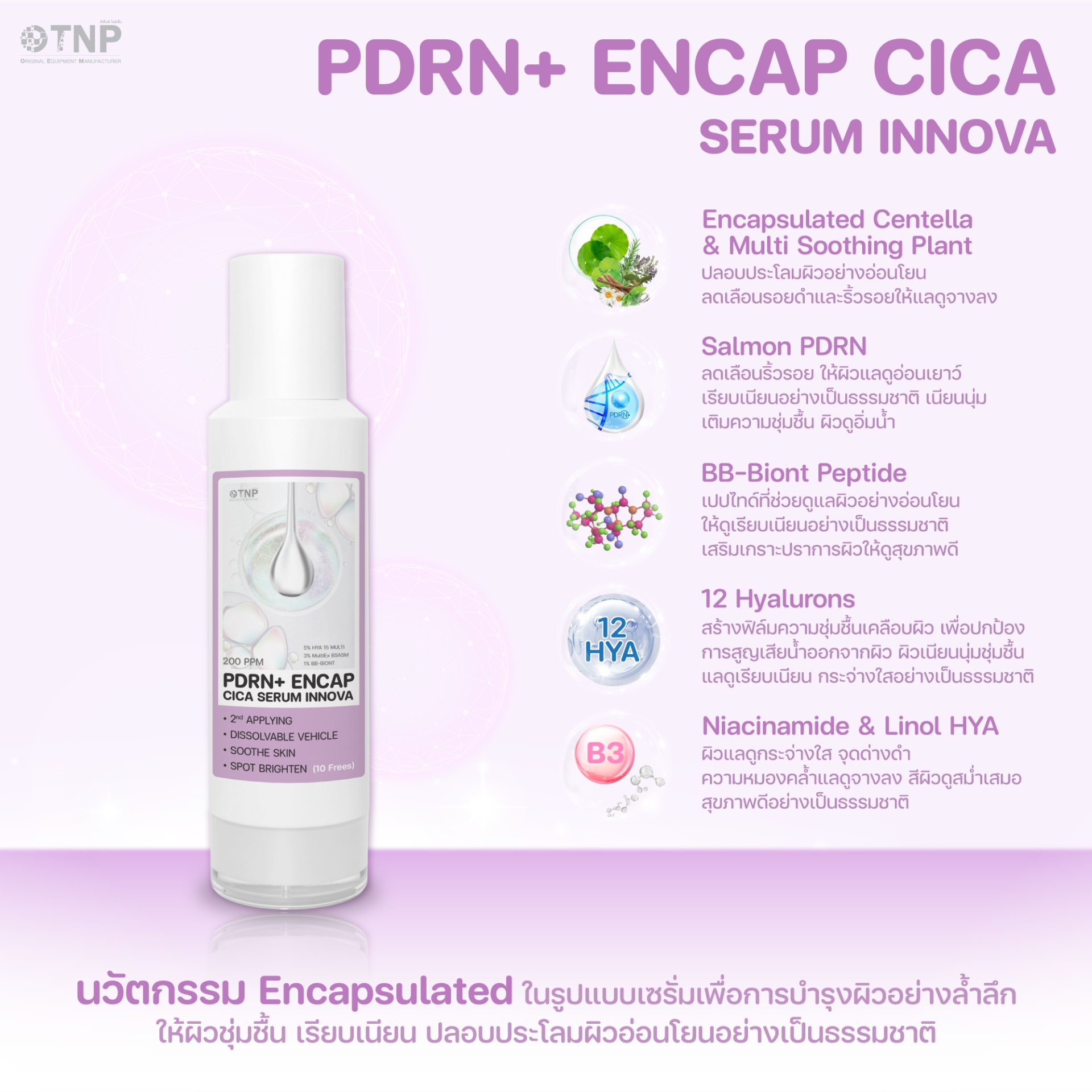 PDRN+ ENCAP CICA SERUM INNOVA