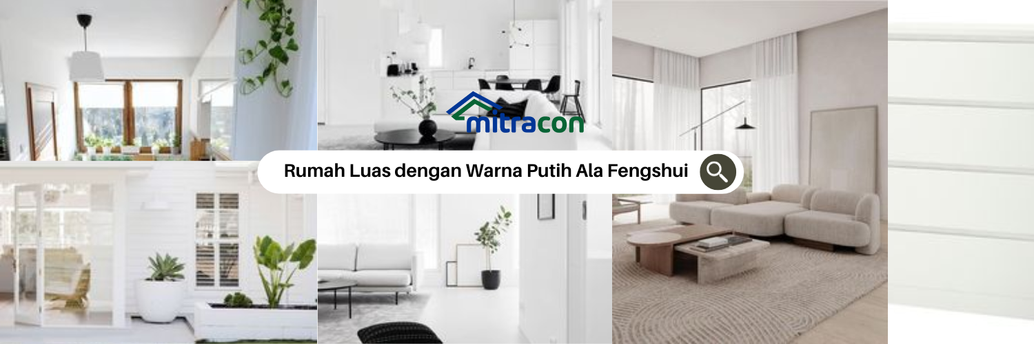 Bikin Rumah Cerah dan Luas dengan Warna Putih Ala Fengshui