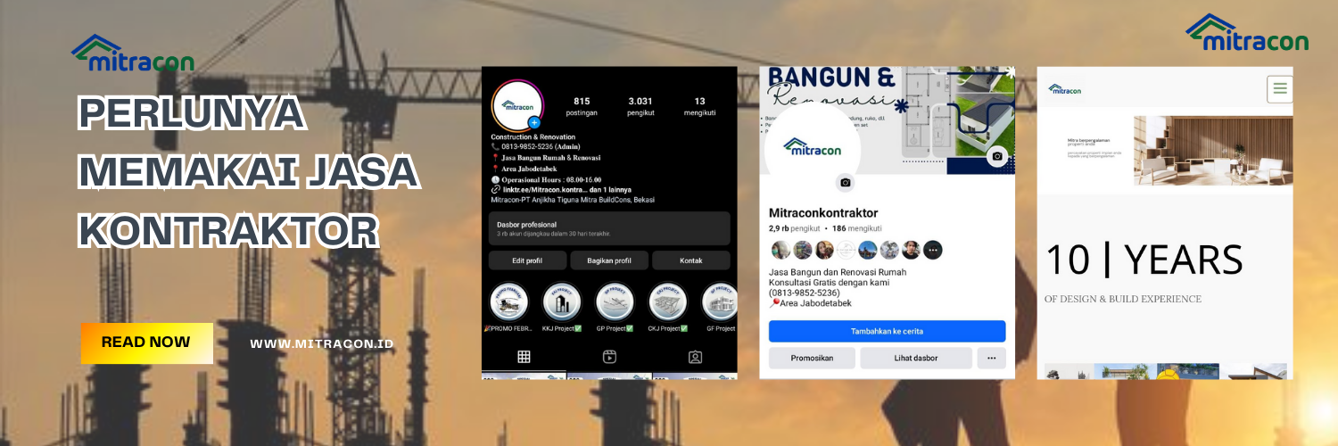 Ngapainsih Pakai Jasa Kontraktor? Ini Alasannya!