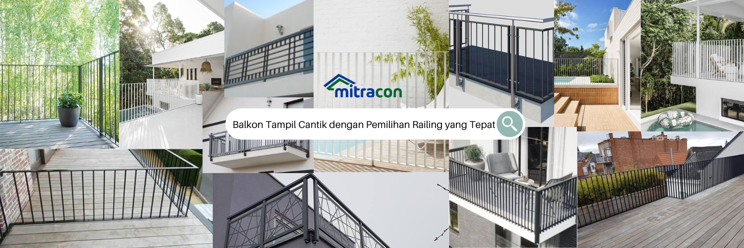 Balkon Tampil Cantik dengan Pemilihan Railing yang Tepat