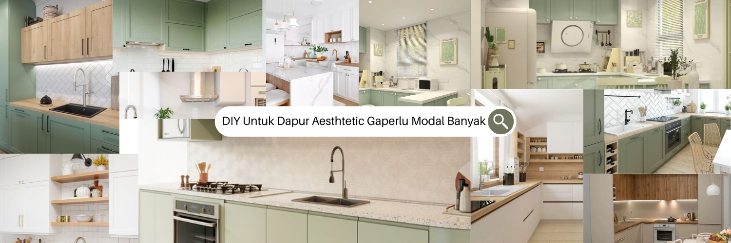 DIY Untuk Dapur Aesthetic Gaperlu Modal Banyak!