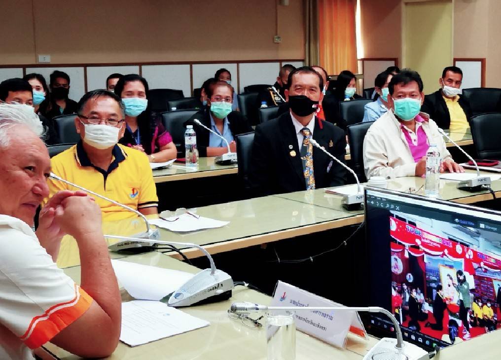 ประชุมติดตามผลการดำเนินงานชมรม TO BE NUMBER ONE ในสถานประกอบการชุมชน และสถานศึกษา จังหวัดฉะเชิงเทรา ปีงบประมาณ 2563 ครั้งที่ 6/2563 