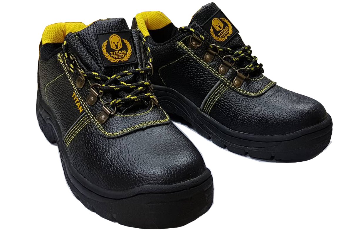 SAFETY SHOE [PU LEATHER] titan