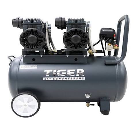 ปั๊มลม Tiger รุ่น Jaguar-50 ขนาด 50 ลิตร