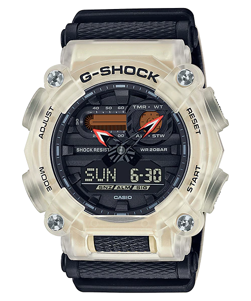 Casio G-Shock นาฬิกาข้อมือผู้ชาย สายผ้า รุ่น GA-900TS-4A