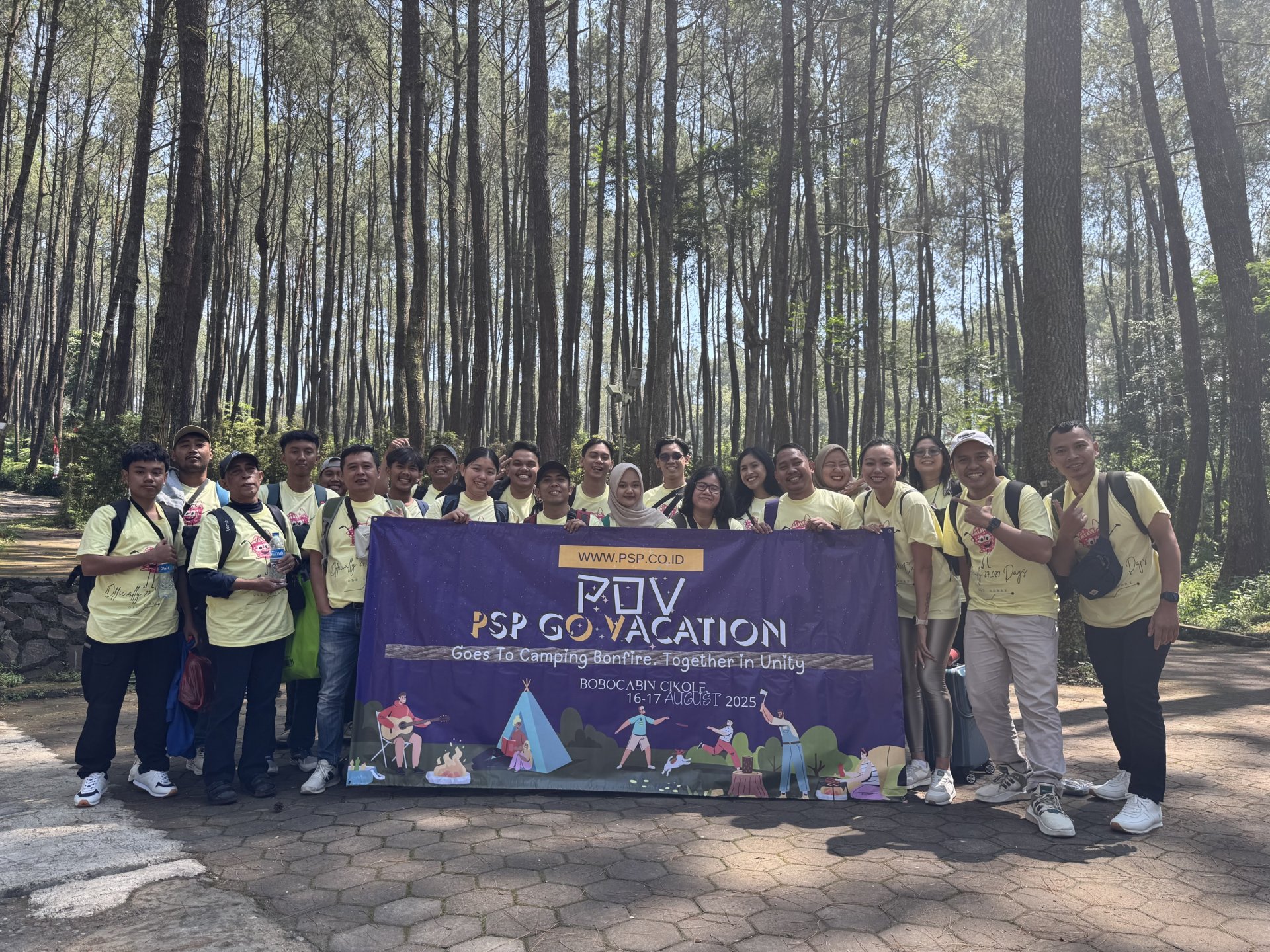 Outing PT PSP 2025 di Cikole: Kebersamaan, Team Building, dan Semangat Merah Putih Outing PT PSP 2025 di Cikole: Kebersamaan, Team Building, dan Semangat Merah Putih
