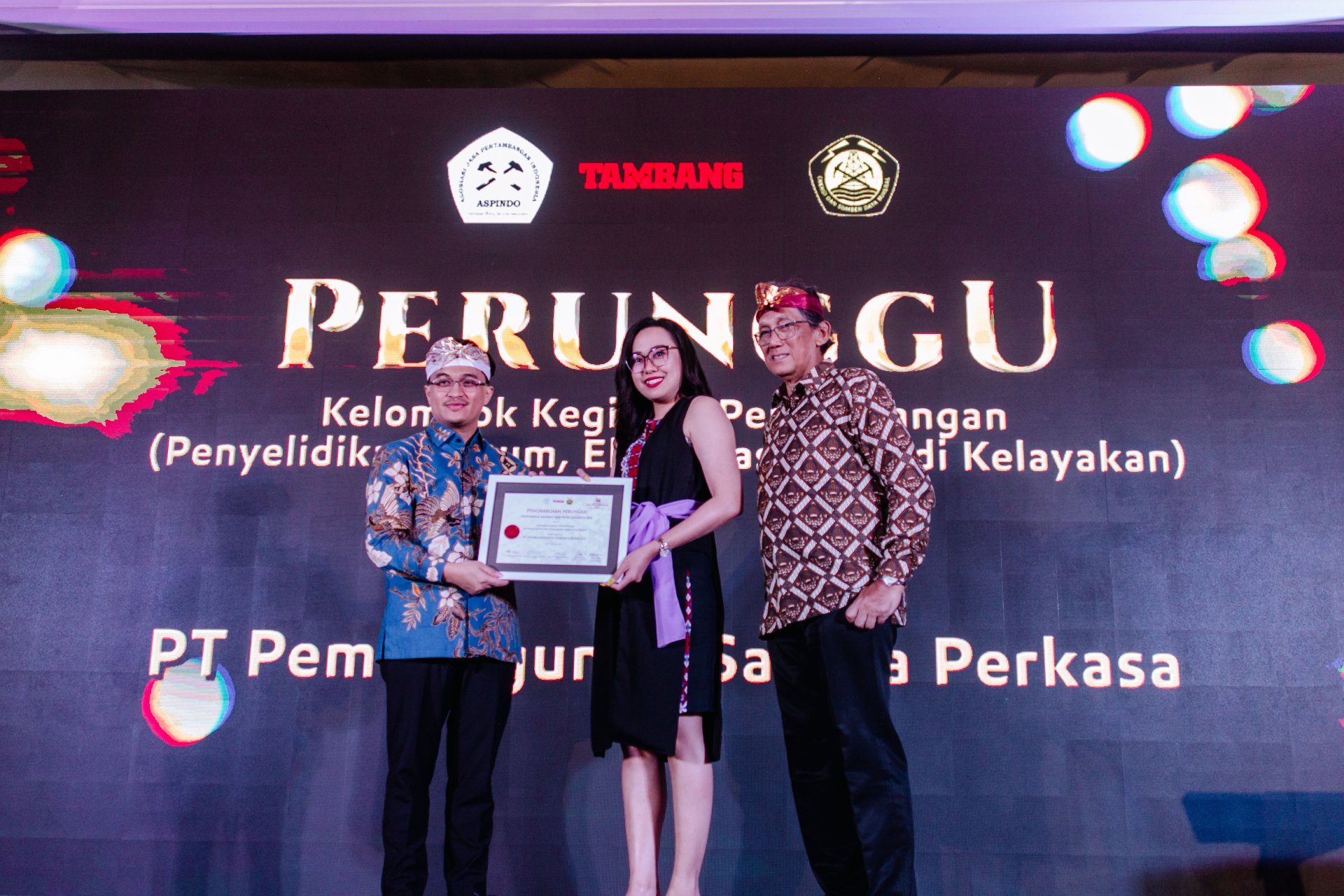 PSP received award at 2022 Indonesia Mining Services Award PSP received award at 2022 Indonesia Mining Services Award