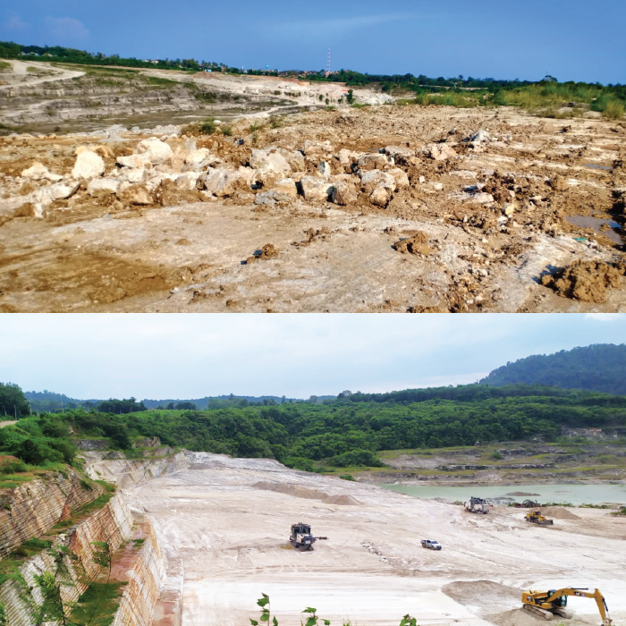 Revitalizing Damaged Environment (Ex-mine blasting sites)