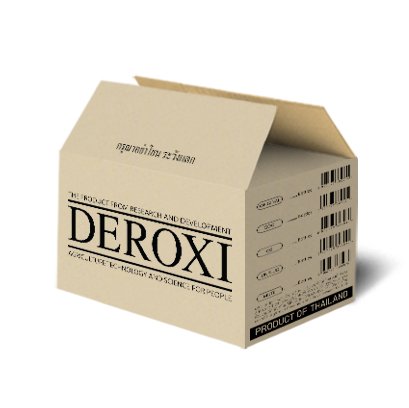 กล่องกระดาษลูกฟูก 3 ชั้นลอน C Brand : Deroxi