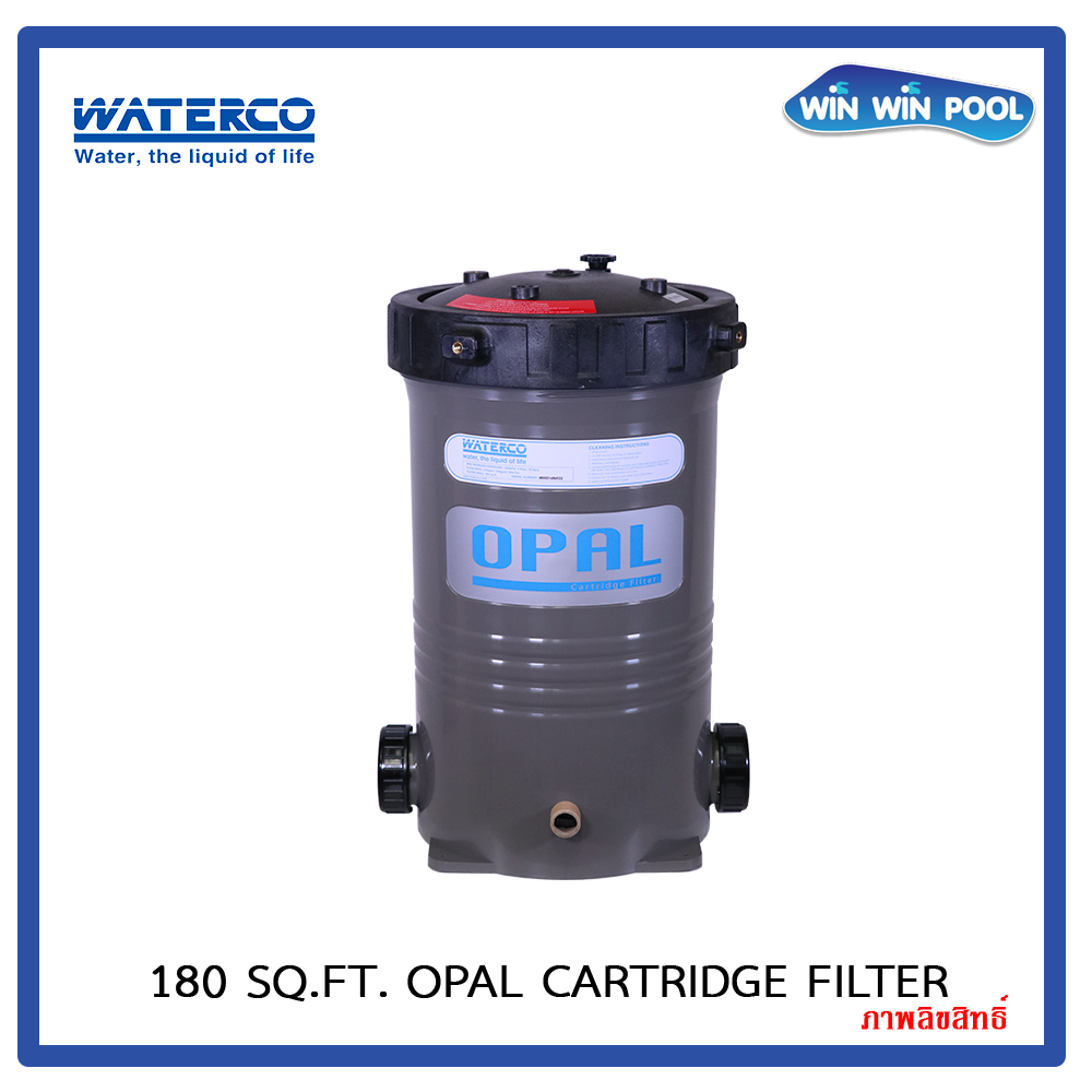 เครื่องกรองกระดาษขนาด 180 Sq.Ft. Opal Cartridge Filter Port Site 2