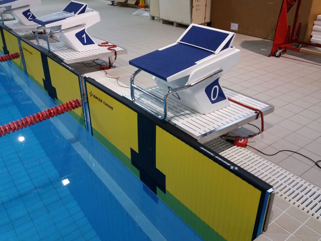 FRP Block Platform, White Colour , Size 2.5 m x 0.7 m x 0.3 m*** No ...