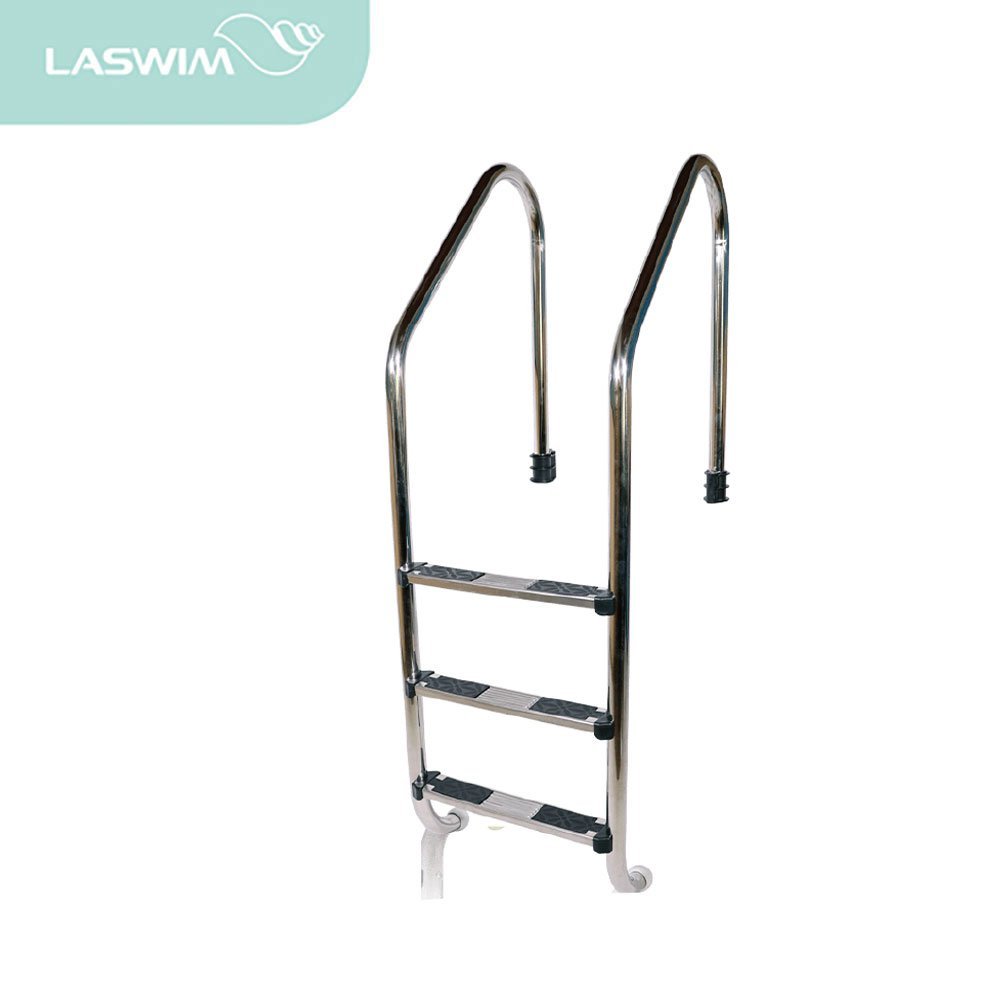 SL Series 3 Steps SS ladder ¢42 ×1.1 mm (SS 304) Laswim