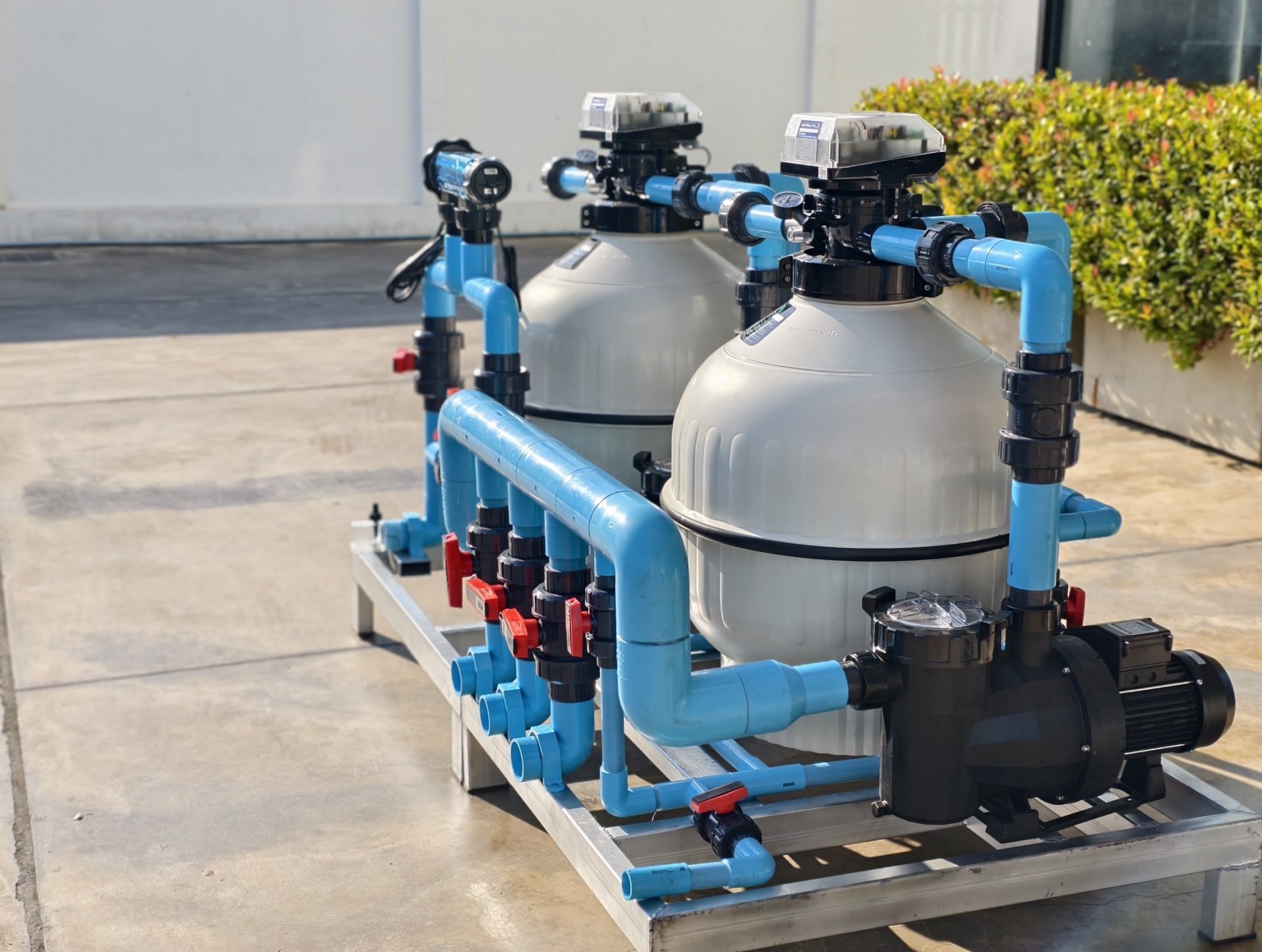 AstralPool Automatic Multiport Valve VRAC Flat 43512 for swimming pool sand filters