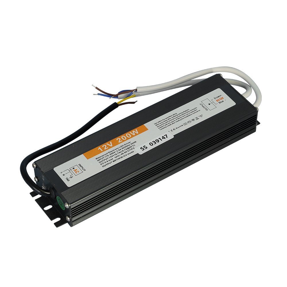หม้อแปลงไฟ LED Driver Transformer 200W/12V/DC 16.5 A Jesta