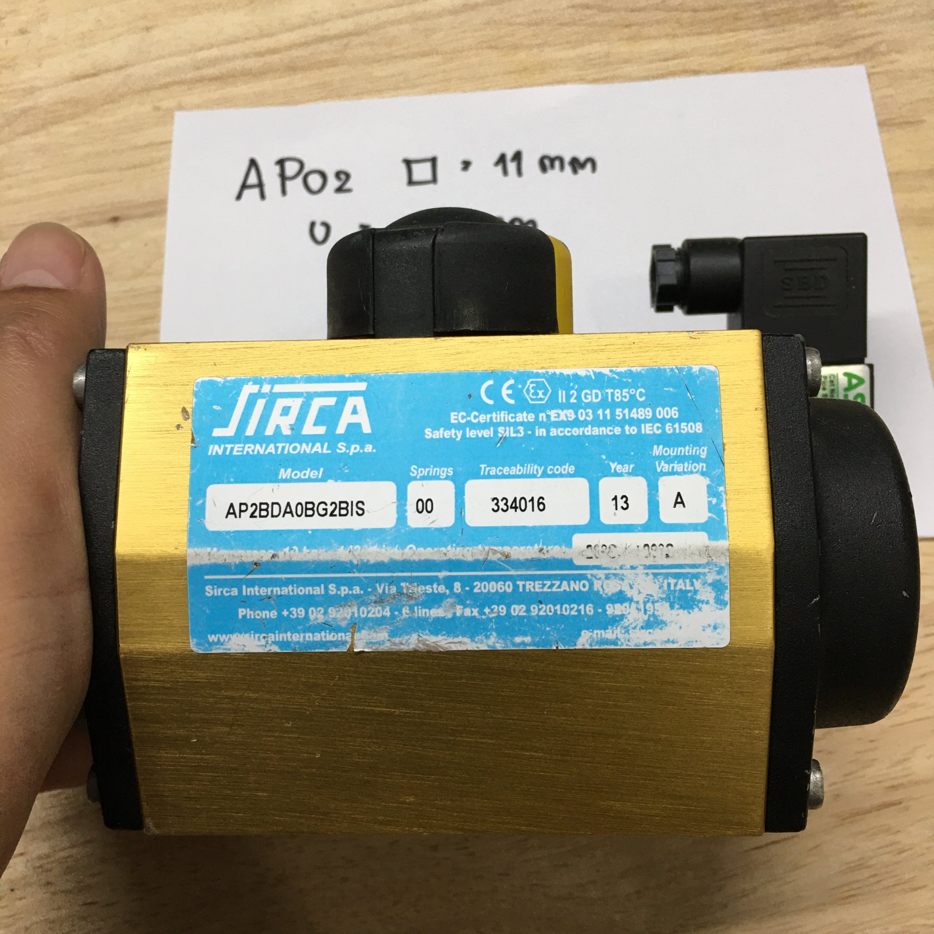 Sirca AP2 F05 11mm
