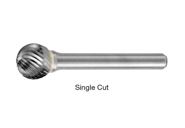 Series SD-M Ball • Single-Cut Burs • Metric