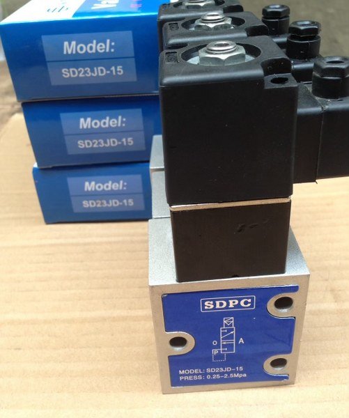 SD23JD โซลินอยด์วาล์ว (solenoid valve) 3/2"