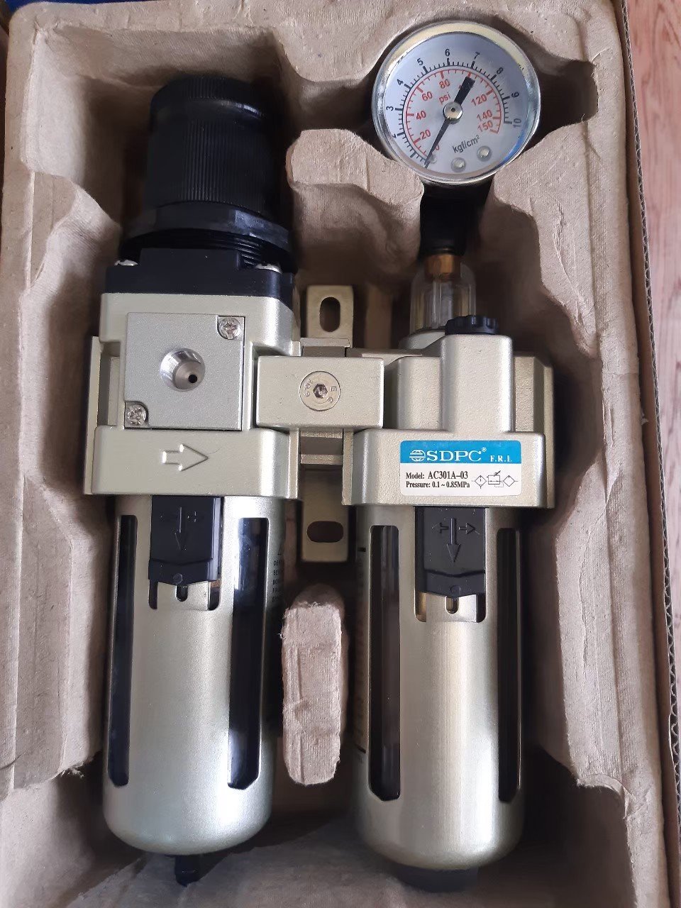 AC310A-03 Air filter regulator lubricator
