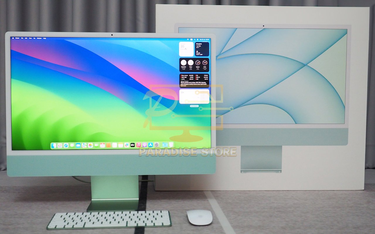 M1 iMac 2021 24インチ 16GB 1TB テンキーLAN端子付き（iMac 24-inch 